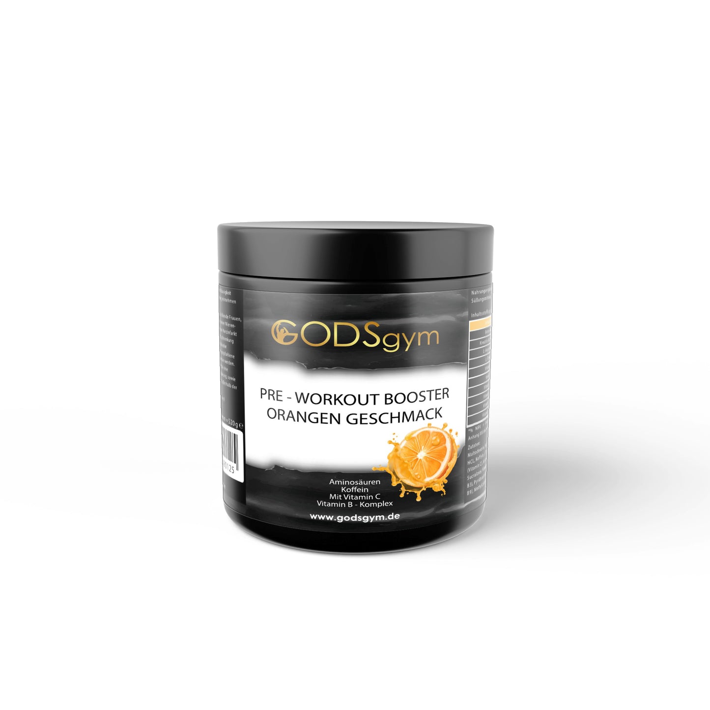 Pre-Workout Booster - Geschmack: Orange