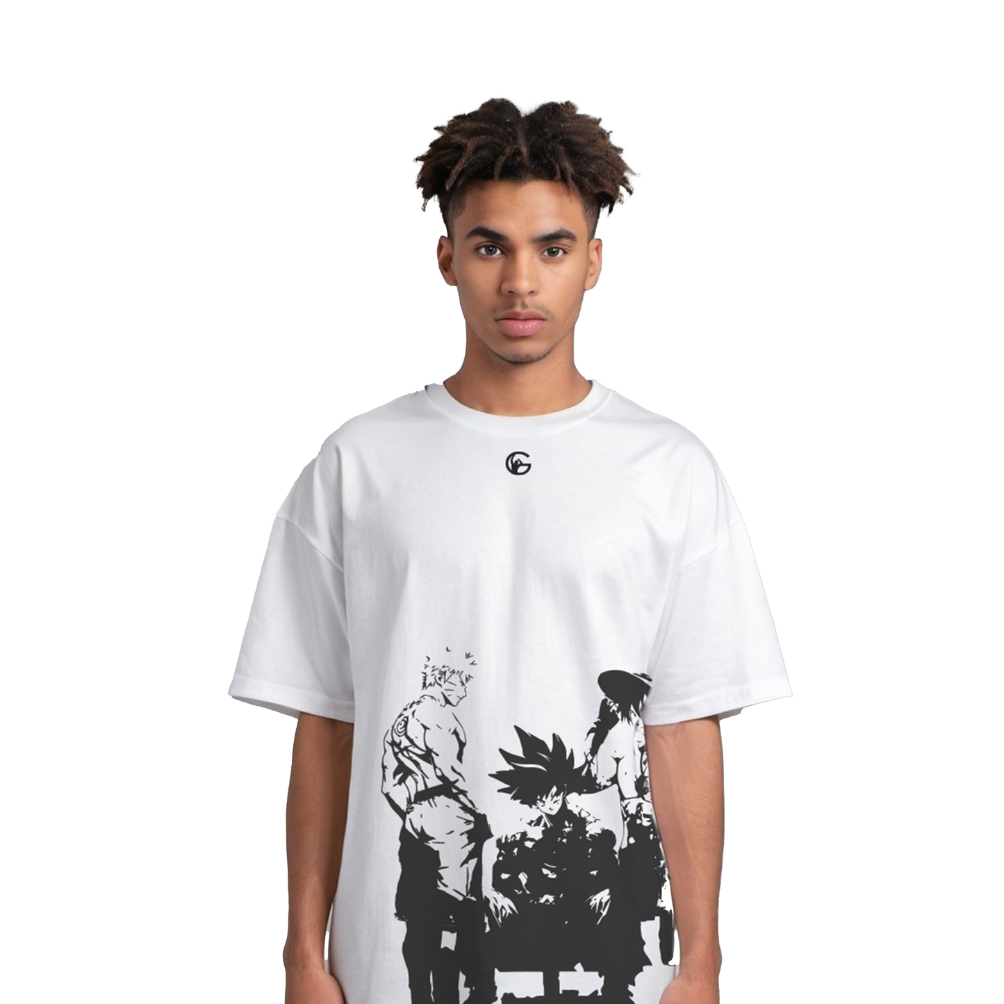 Naruto Goku Luffy Premium Oversized T-Shirt Unisex