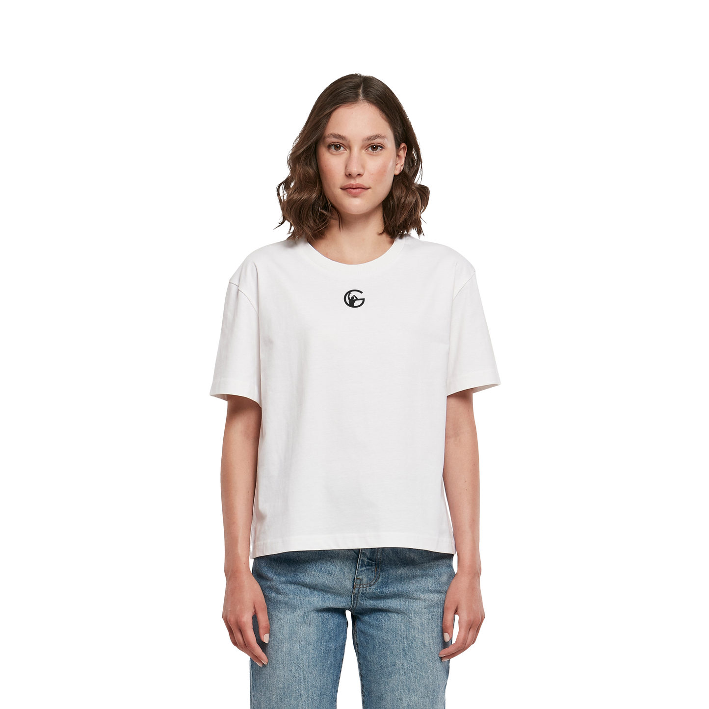 Basic Premium Oversize T-Shirt Damen