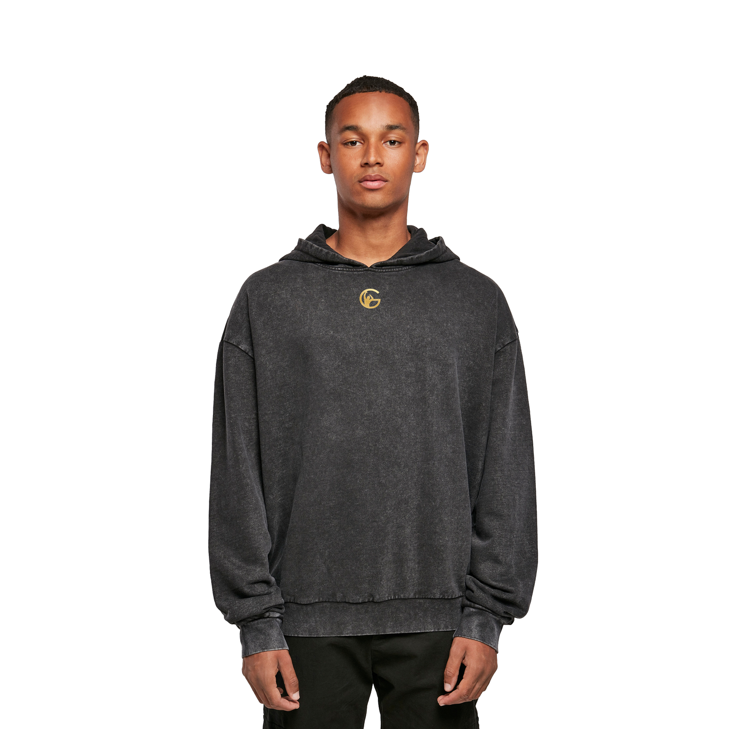 Washed Oversized Hoodie Herren