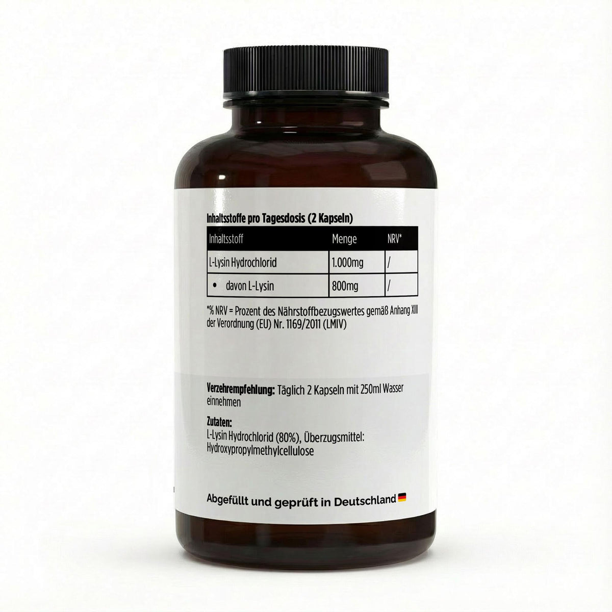 L-Lysin - 100 Kapseln